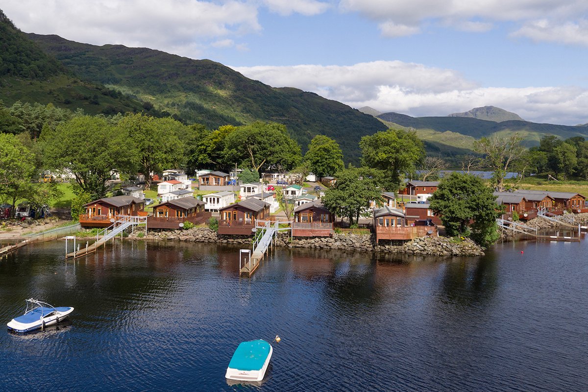 Ardlui-Holiday-Home-Park-Aerial1 Loch Lomond